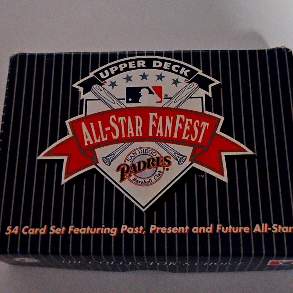 upper deck all star fan fest 1992 set